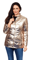 ❤️ Up to Plus❤️ Womens Gold Padded Jacket db588